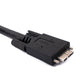Cable USB 3.0 SYSTEM-S de 5 m Micro B macho a tipo A macho de rosca en negro