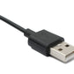 SYSTEM-S USB 2.0 Kabel 100 cm Ladestation für Huawei Watch GT3 42/46mm Smartwatch Schwarz