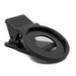 Filtre SYSTEM-S ND Vario 37 mm, objectif gris 2 à 400 avec clip pour smartphones en noir
