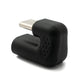 SYSTEM-S USB 3.1 U Turn 180° Adaptador Tipo C Macho a 2.0 Micro B Hembra Cable en Negro