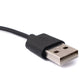 Câble SYSTEM-S USB 2.0 Câble de chargement de 100 cm pour montre intelligente RealMe Watch S RMA 207 en noir