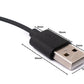 Câble SYSTEM-S USB 2.0 Câble de chargement de 100 cm pour montre intelligente RealMe Watch S RMA 207 en noir