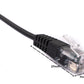SYSTEM-S Telefon Headset Adapter 20cm RJ9 Stecker zu 2x 3.5 mm Klinke Audio Kabel Schwarz