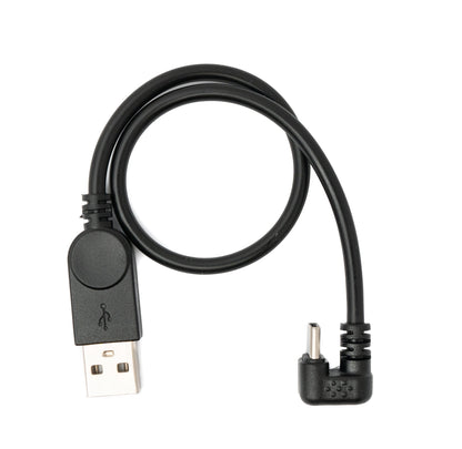 SYSTEM-S USB 3.1 U Turn 180° Kabel 30cm Typ C Stecker zu 2.0 Typ A Stecker Winkel Schwarz