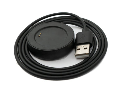 Cable USB 2.0 SYSTEM-S Estación de carga de 100 cm para smartwatch Realme T1 en color negro