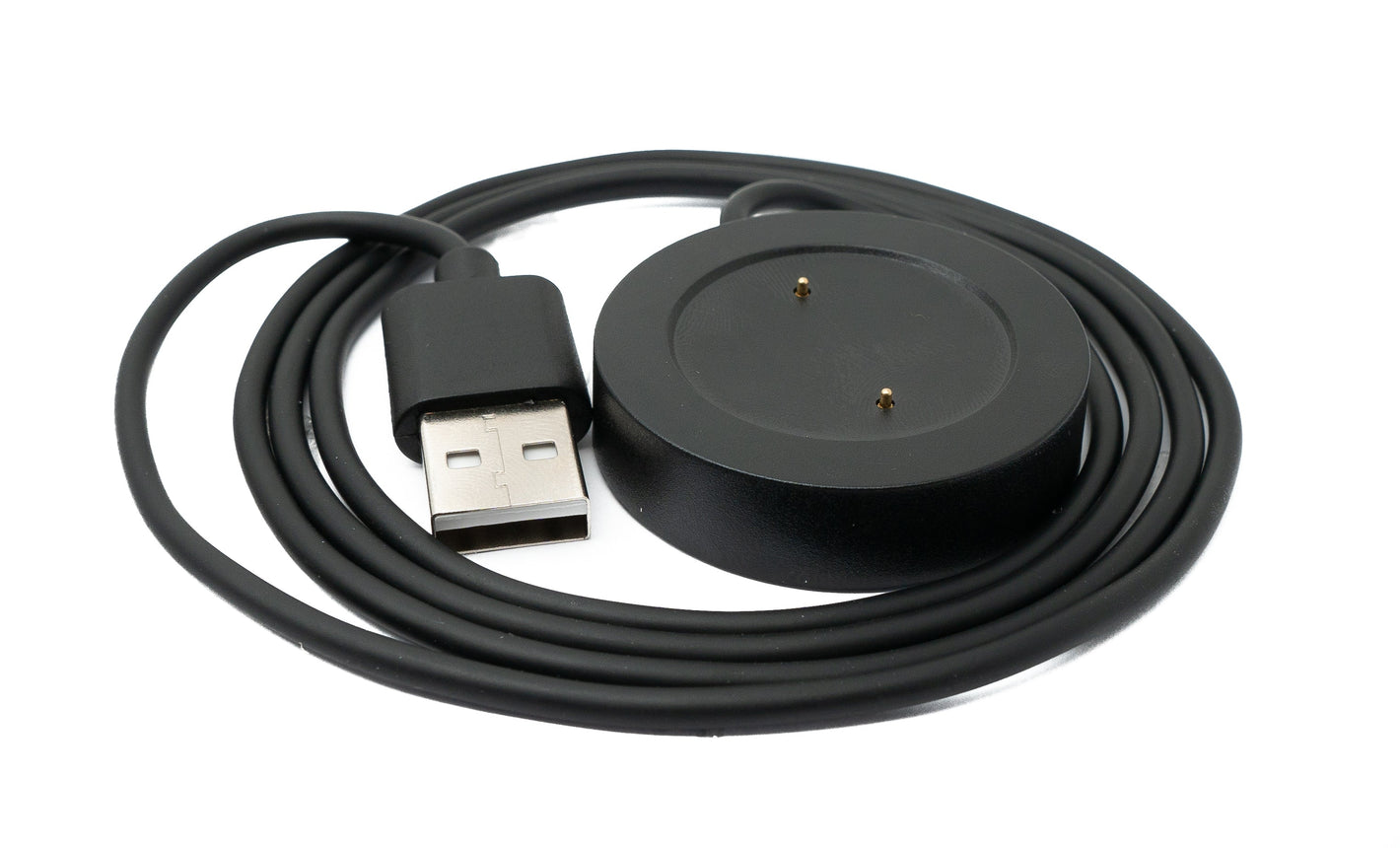 Cable USB 2.0 SYSTEM-S Estación de carga de 100 cm para smartwatch Vivo Watch 2 en color negro