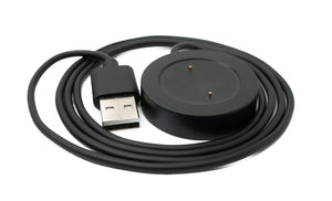 SYSTEM-S USB 2.0 Kabel 100 cm Ladestation für Vivo Watch 2 Smartwatch in Schwarz