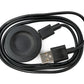 SYSTEM-S USB 2.0 Kabel 100 cm Ladestation für Huawei Watch GT3 42/46mm Smartwatch Schwarz