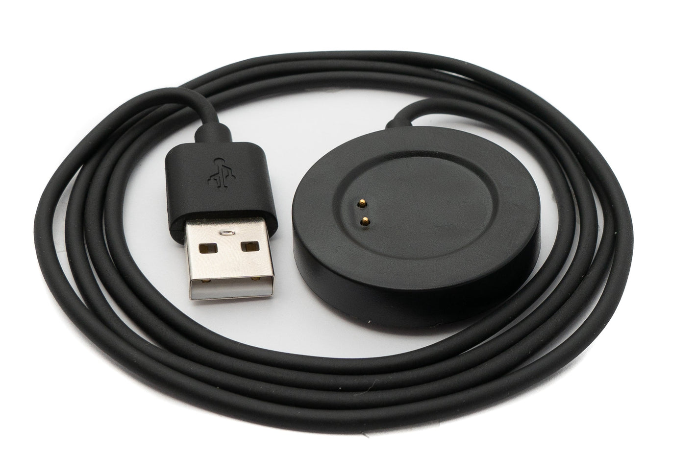 SYSTEM-S Cable USB 2.0 Estación de Carga de 100 cm para Realme Watch 2 Watch Pro Smartwatch Negro