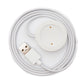 Cable USB 2.0 SYSTEM-S Estación de carga de 100 cm para smartwatch Honor Watch GS3 en color blanco