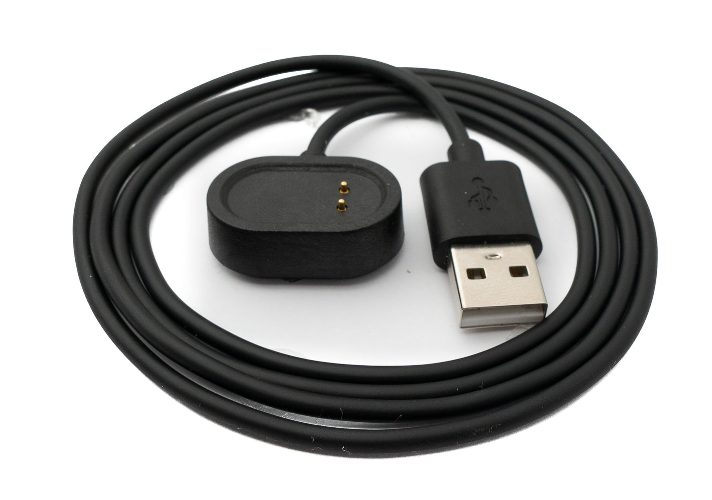 Cable USB 2.0 SYSTEM-S Cable de carga de 100 cm para smartwatch Realme Band 2 en color negro