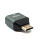 Adattatore HDMI da presa standard 4K a cavo mini plug in grigio