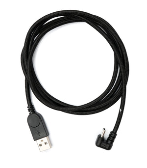 SYSTEM-S USB 3.1 U Giro 180° cable 150 cm Tipo C macho a 2.0 Tipo A macho trenzado