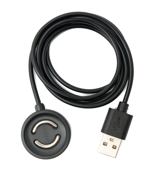 SYSTEM-S USB 2.0 Kabel 100 cm Ladestation für Suunto 9 Peak Smartwatch in Schwarz