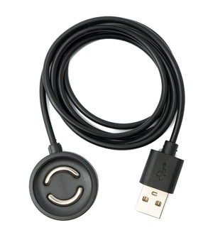 Cable USB 2.0 SYSTEM-S Estación de carga de 100 cm para smartwatch Suunto 9 Peak en negro