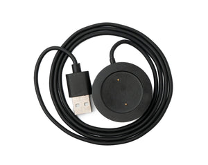 Cable USB 2.0 SYSTEM-S Estación de carga de 100 cm para smartwatch Vivo Watch 2 en color negro