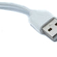 SYSTEM-S USB 2.0 Kabel 100 cm Ladekabel für Huawei M Pen 2 Pencil in Weiß