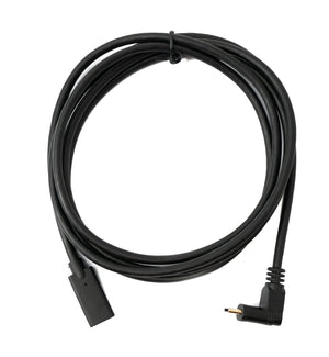 Cable USB 3.1 Gen 2 de 1,8 m Tipo C Adaptador en ángulo macho a hembra en negro