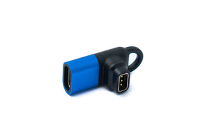 SYSTEM-S USB 3.1 cable charging adapter for Coros Smartwatches in Blue Black