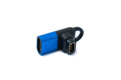 SYSTEM-S USB 3.1 cable charging adapter for Coros Smartwatches in Blue Black