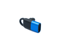 Adaptateur de chargement par câble SYSTEM-S USB 3.1 pour montres intelligentes Coros en bleu noir