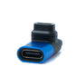SYSTEM-S USB 3.1 Kabel Ladeadapter für Coros Smartwatches in Blau Schwarz