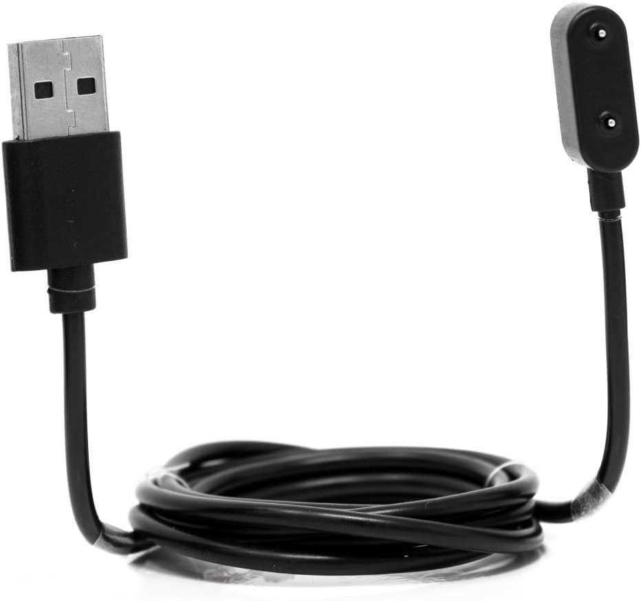 SYSTEM-S USB 2.0 Kabel 100 cm Ladekabel für Huawei Band 7 6 Pro Watch Fit Mini Smartwatch